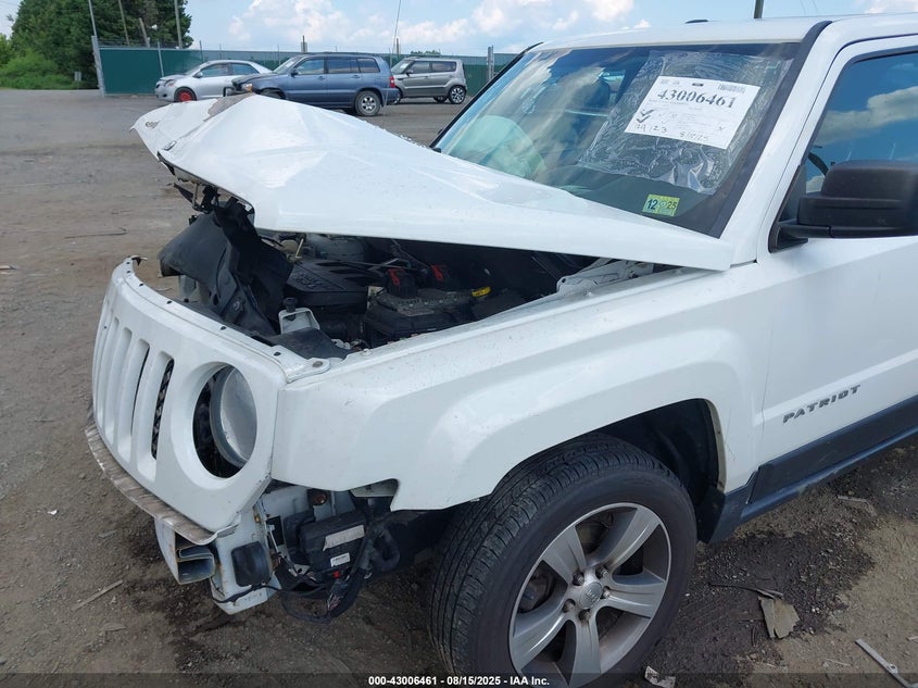 2016 JEEP PATRIOT HIGH ALTITUDE EDITION - 1C4NJRFB7GD511661
