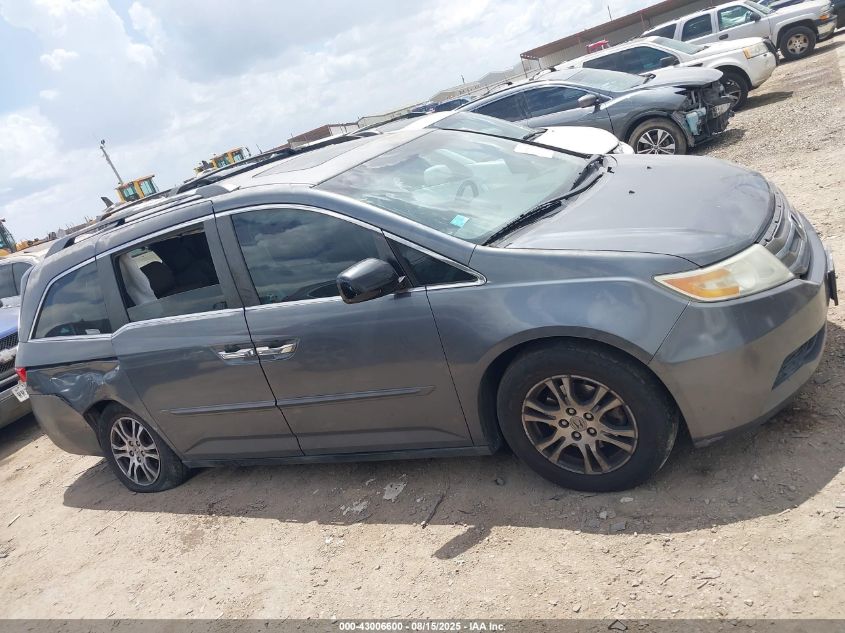 2011 Honda Odyssey Ex-L VIN: 5FNRL5H64BB024066 Lot: 43006600