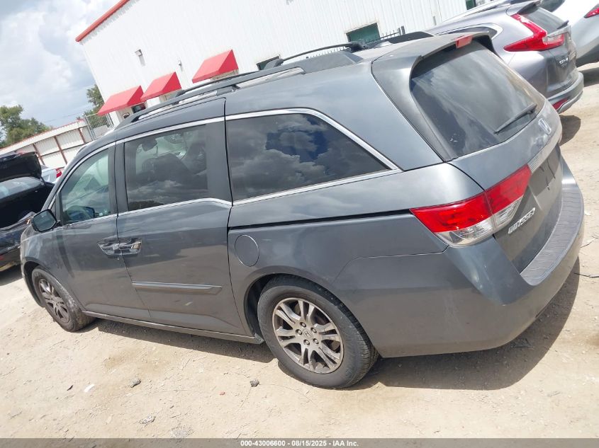 2011 Honda Odyssey Ex-L VIN: 5FNRL5H64BB024066 Lot: 43006600