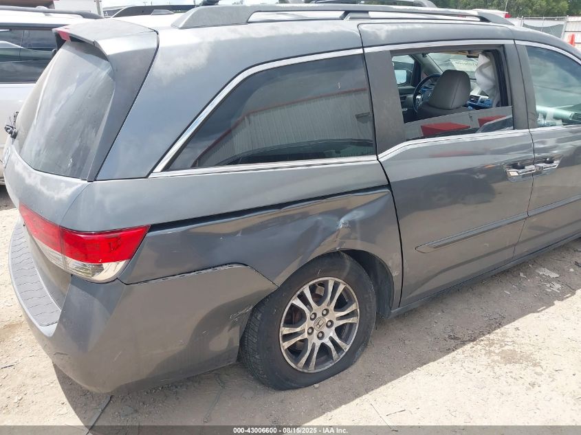 2011 Honda Odyssey Ex-L VIN: 5FNRL5H64BB024066 Lot: 43006600