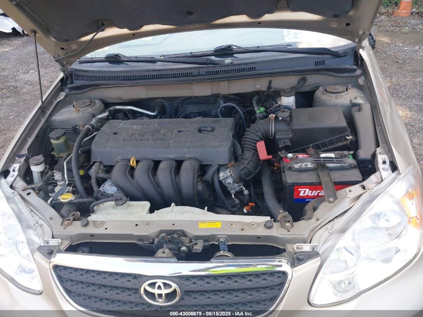 2005 Toyota Corolla Le VIN: 1NXBR30E15Z470187 Lot: 43006679