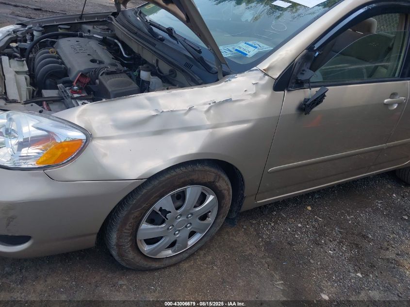 2005 Toyota Corolla Le VIN: 1NXBR30E15Z470187 Lot: 43006679