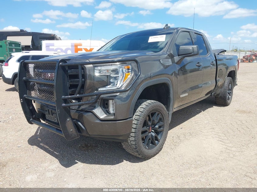 Vin: 1gtr8cek7lz156516, lot: 43500814, gmc sierra 1500 2wd double cab standard box elevation 20202