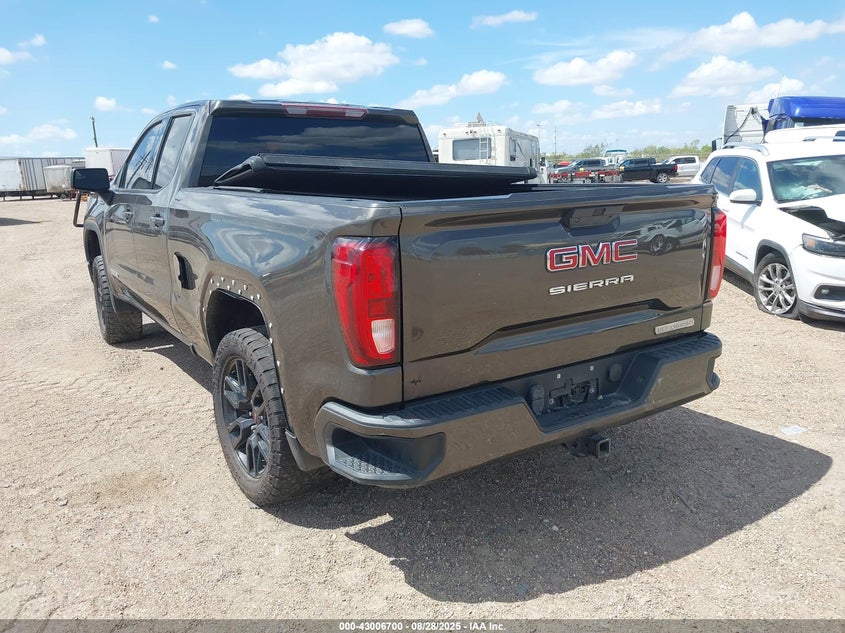 Vin: 1gtr8cek7lz156516, lot: 43500814, gmc sierra 1500 2wd double cab standard box elevation 20203