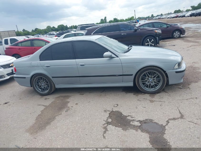 2003 BMW M5 VIN: WBSDE93403CF93153 Lot: 43006776