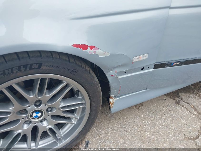 2003 BMW M5 VIN: WBSDE93403CF93153 Lot: 43006776