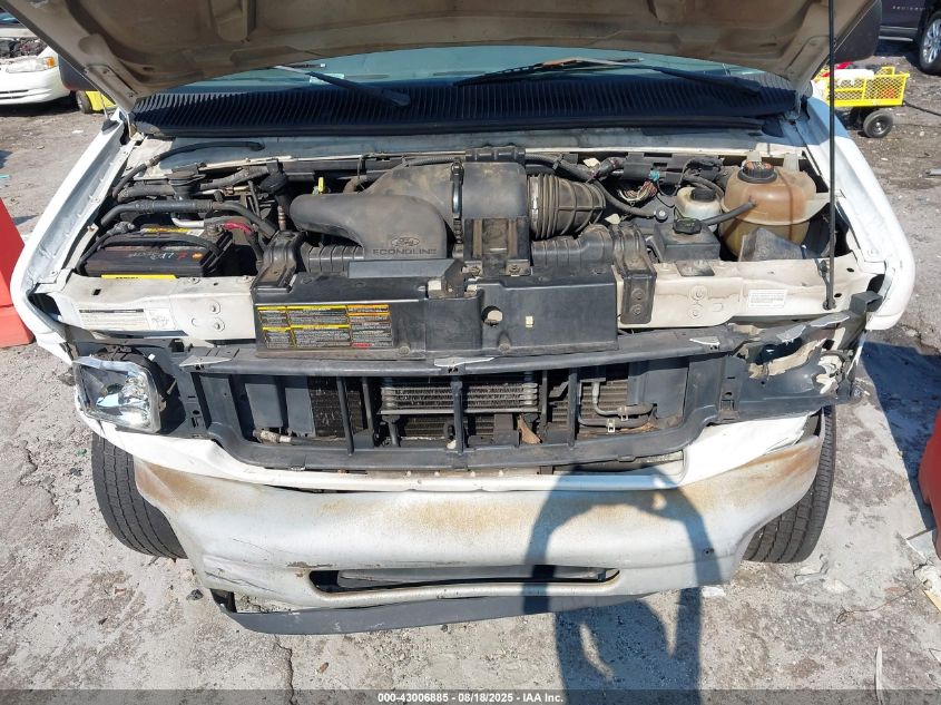 1999 Ford E-350 Super Duty Commercial/Recreational VIN: 1FTSE34L6XHA02962 Lot: 43006885