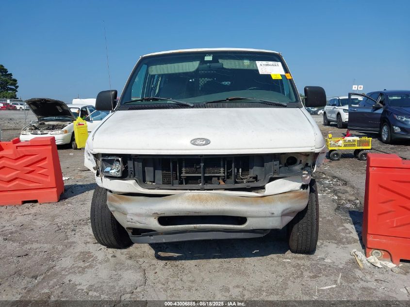 1999 Ford E-350 Super Duty Commercial/Recreational VIN: 1FTSE34L6XHA02962 Lot: 43006885