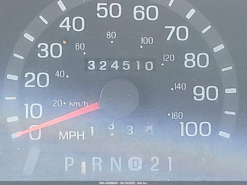 1999 Ford E-350 Super Duty Commercial/Recreational VIN: 1FTSE34L6XHA02962 Lot: 43006885