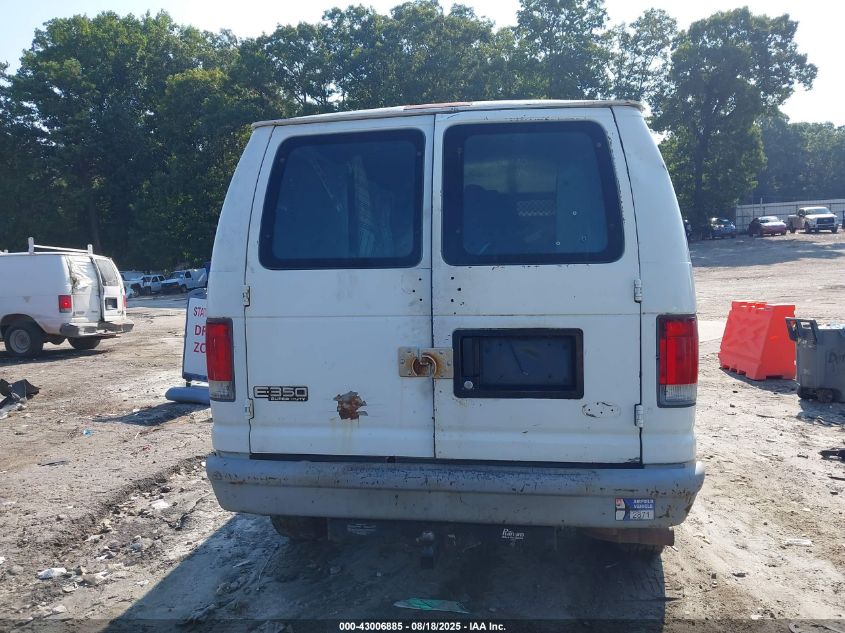 1999 Ford E-350 Super Duty Commercial/Recreational VIN: 1FTSE34L6XHA02962 Lot: 43006885