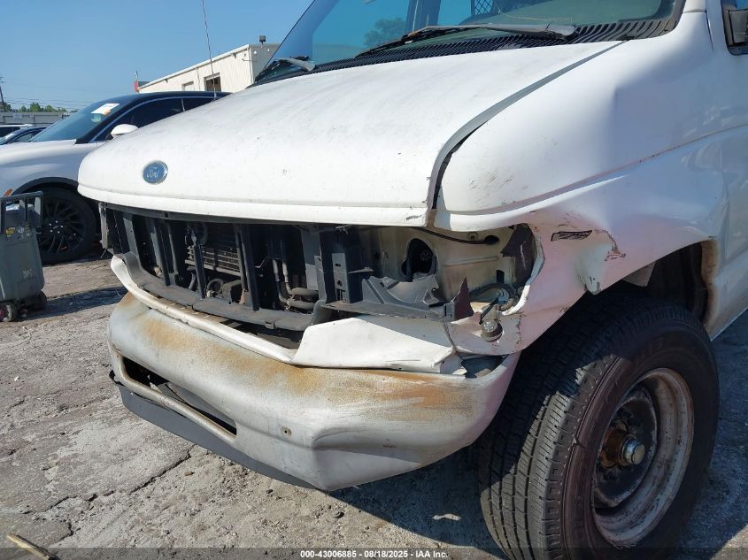 1999 Ford E-350 Super Duty Commercial/Recreational VIN: 1FTSE34L6XHA02962 Lot: 43006885