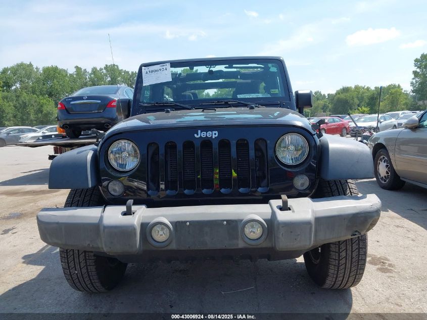 2015 Jeep Wrangler Unlimited Sport VIN: 1C4BJWDG4FL716522 Lot: 43006924