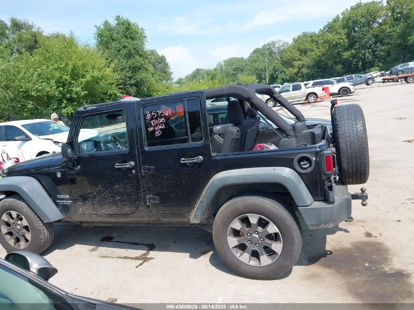 2015 Jeep Wrangler Unlimited Sport VIN: 1C4BJWDG4FL716522 Lot: 43006924