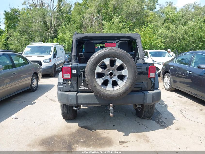 2015 Jeep Wrangler Unlimited Sport VIN: 1C4BJWDG4FL716522 Lot: 43006924
