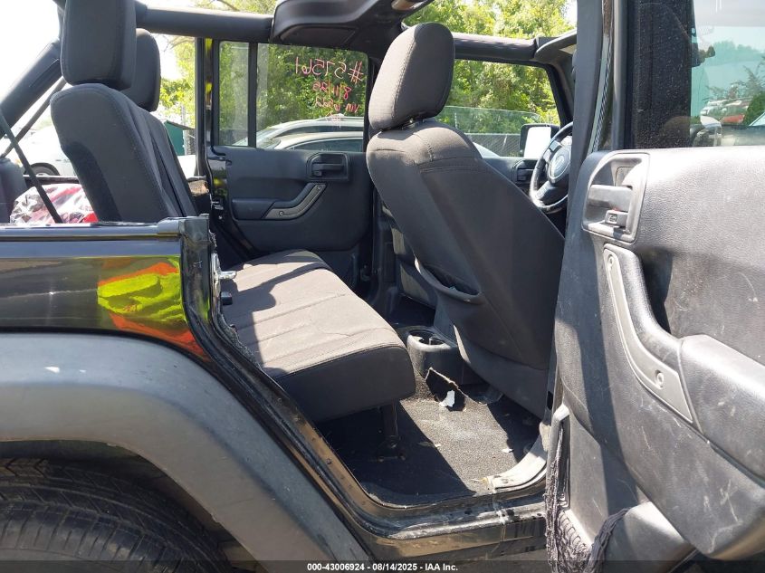 2015 Jeep Wrangler Unlimited Sport VIN: 1C4BJWDG4FL716522 Lot: 43006924