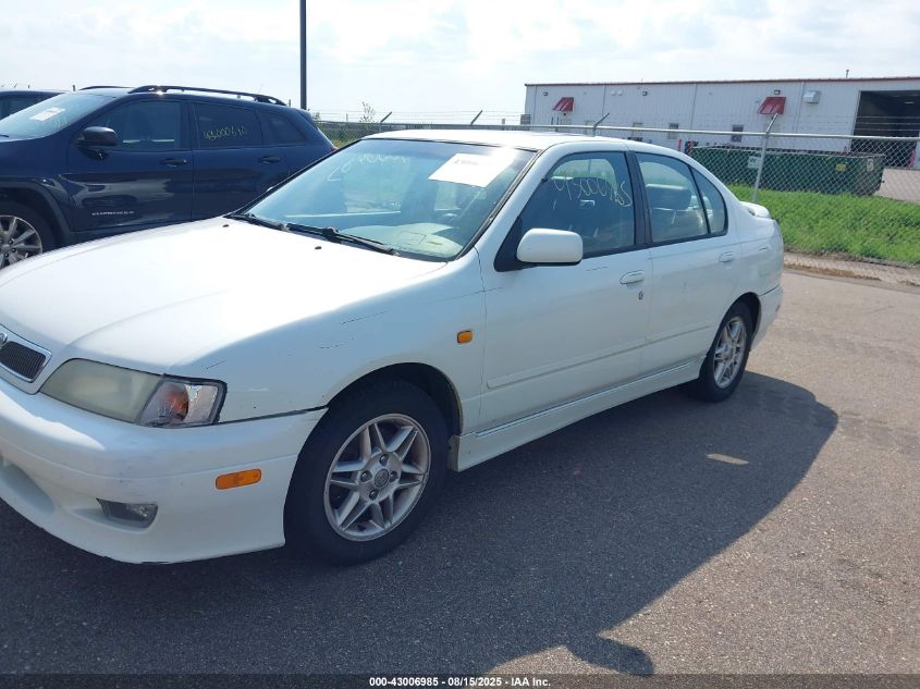 2000 Infiniti G20 Luxury/Touring VIN: JNKCP11A2YT301058 Lot: 43006985
