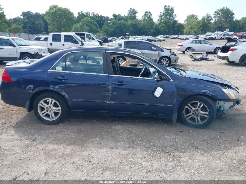 2006 Honda Accord 2.4 Ex VIN: 1HGCM56786A165561 Lot: 43007015