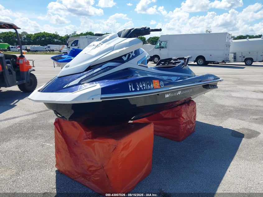 2018 Yamaha Vx Cruiser Ho blue null null YAMA3943J718 photo #3