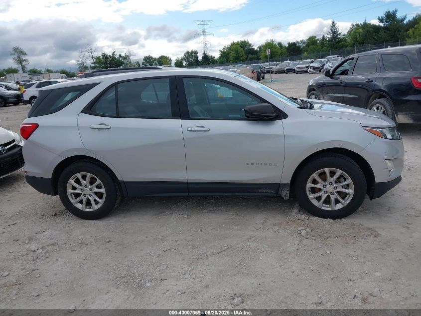 2018 Chevrolet Equinox Ls VIN: 2GNAXREV1J6152152 Lot: 43007069