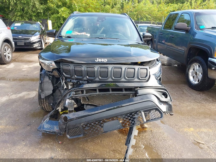 2022 JEEP COMPASS LATITUDE 4X4 3C4NJDBB0NT124370