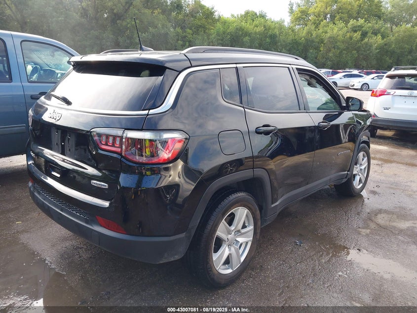2022 JEEP COMPASS LATITUDE 4X4 3C4NJDBB0NT124370