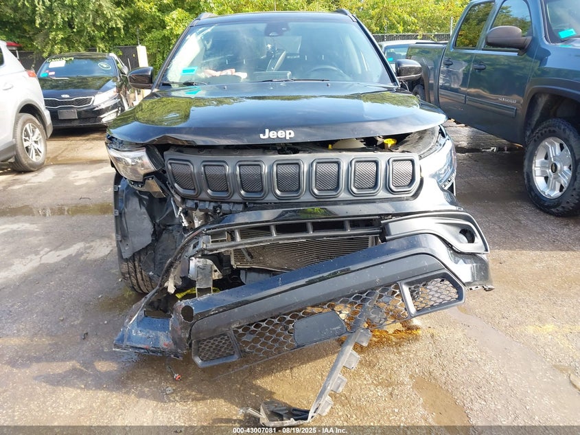 2022 JEEP COMPASS LATITUDE 4X4 3C4NJDBB0NT124370