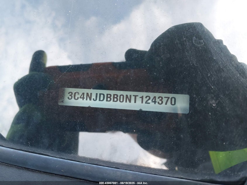2022 JEEP COMPASS LATITUDE 4X4 3C4NJDBB0NT124370