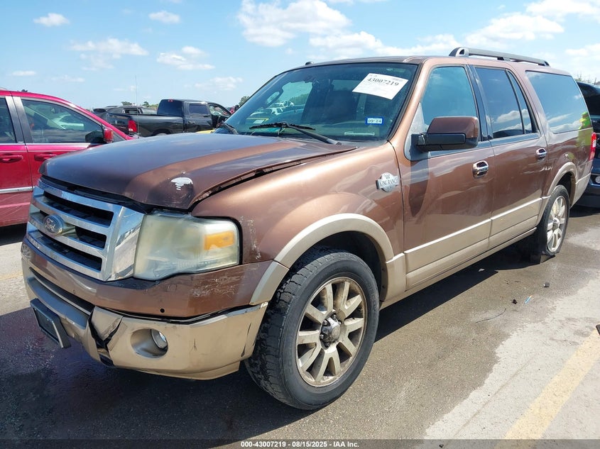 Vin: 1fmjk1h50cef28905, lot: 43501333, ford expedition el xlt/el king ranch 20122