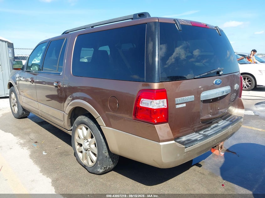 Vin: 1fmjk1h50cef28905, lot: 43501333, ford expedition el xlt/el king ranch 20123