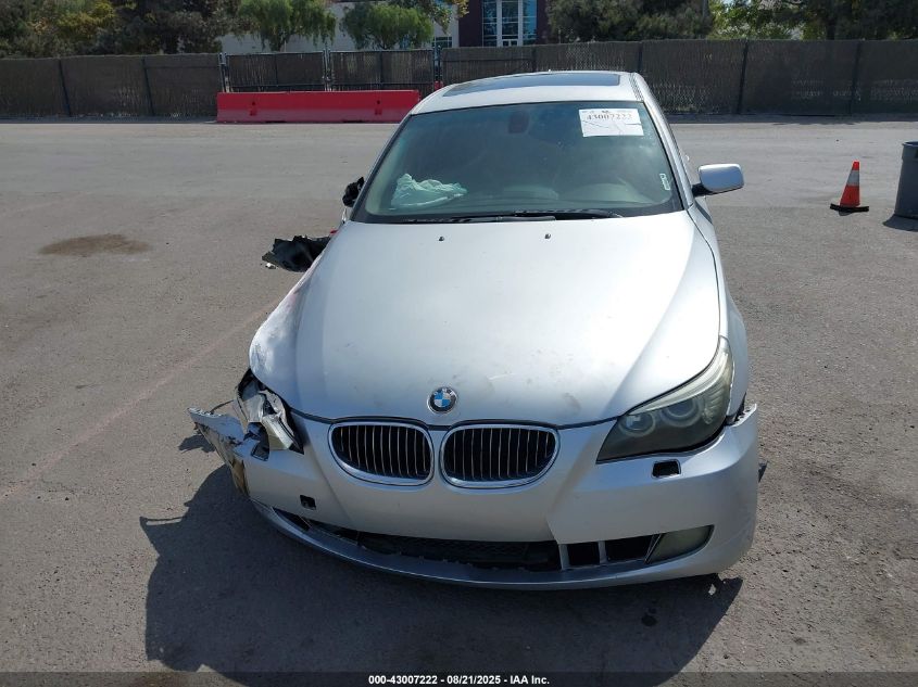 2009 BMW 528I VIN: WBANU53599C121407 Lot: 43007222