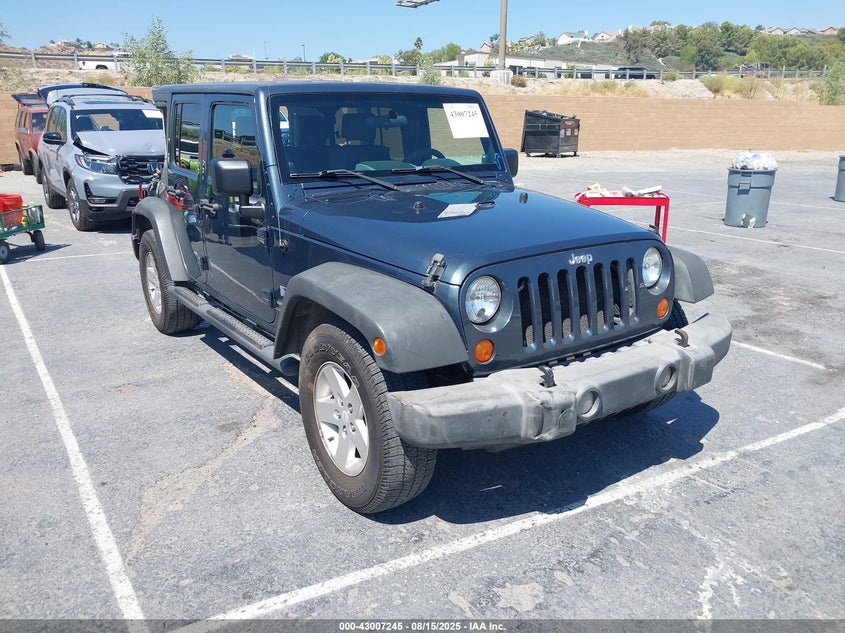 1J8GB39177L204351 2007 Jeep Wrangler Unlimited X auction photo 1