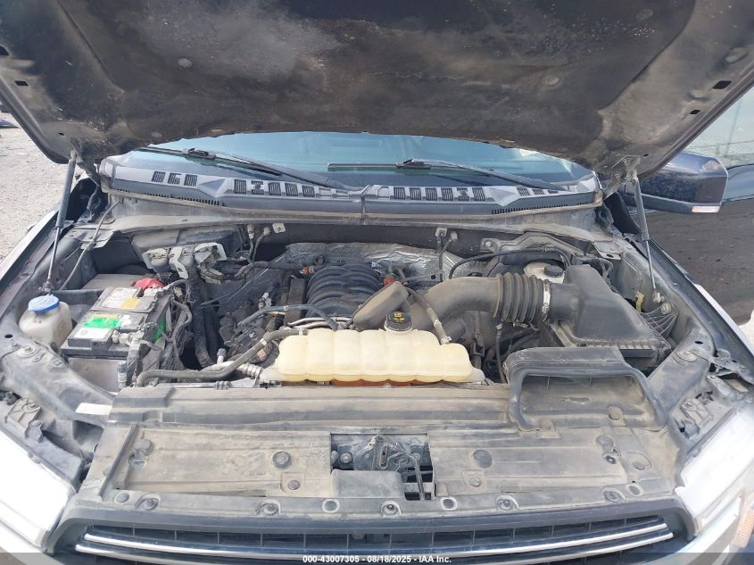 2018 Ford F-150 Lariat VIN: 1FTEW1E53JKE43991 Lot: 43007305