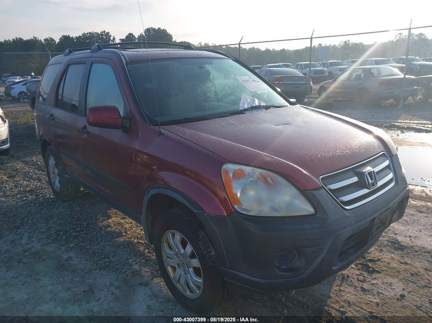JHLRD68836C019810 2006 Honda Cr-V Ex auction photo 1
