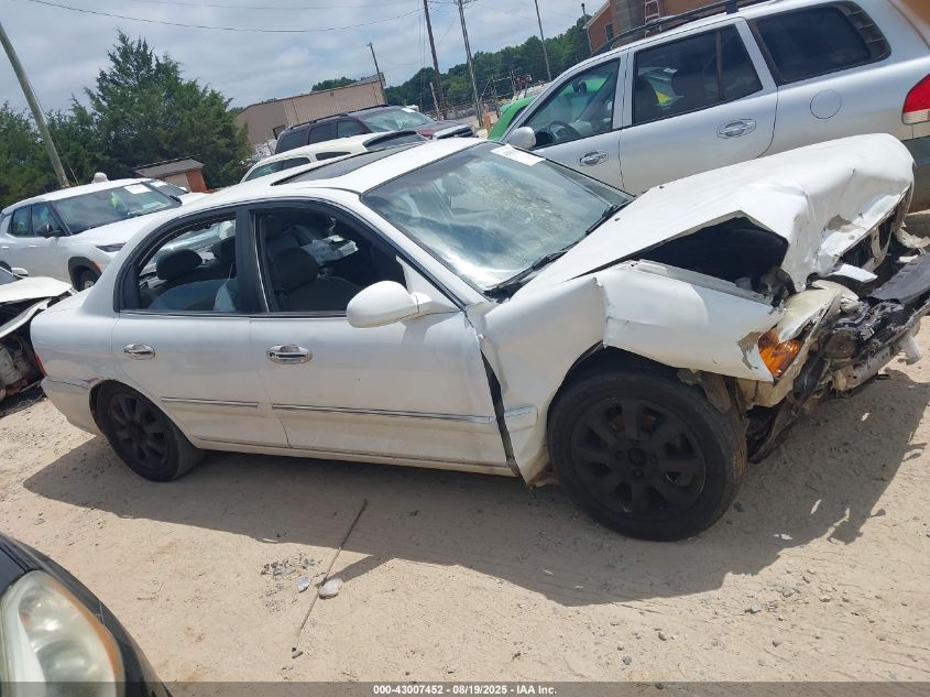 2004 Kia Optima Ex V6/Lx V6 VIN: KNAGD128545311005 Lot: 43007452