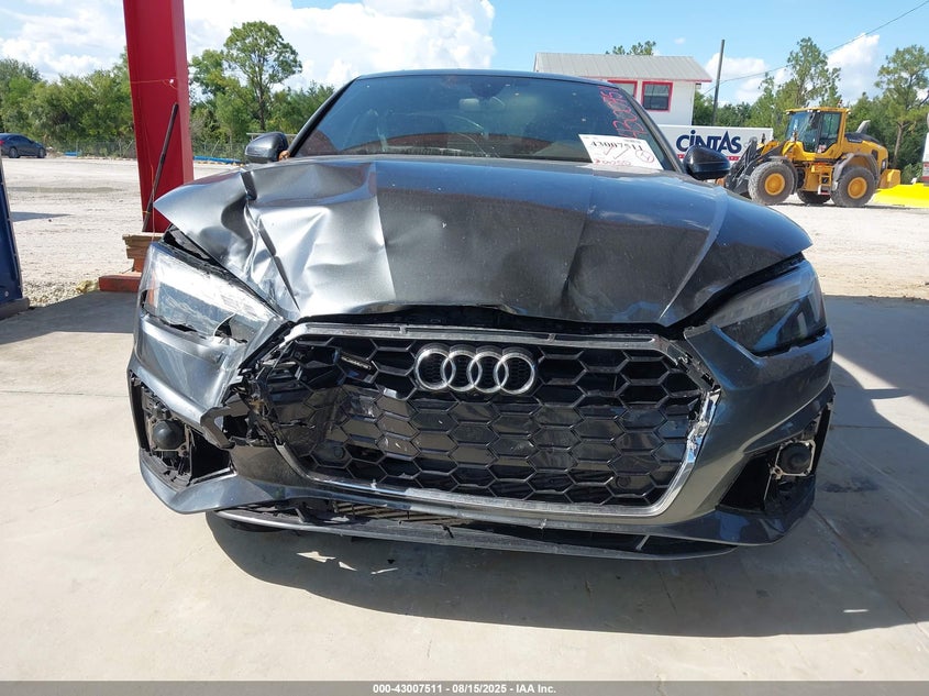 2021 Audi A5 2.0 Premium Plus 45 Tfsi Quattro S Tronic Grey Lot 111043007511 Vin WAUTAAF57MA054167