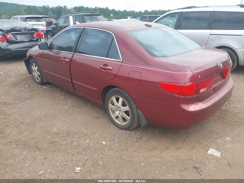 1HGCM668X5A077639 2005 HONDA ACCORD photo no. 3