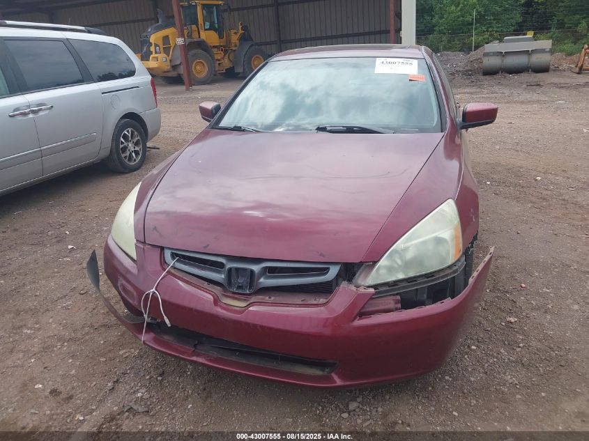 2005 Honda Accord 3.0 Ex VIN: 1HGCM668X5A077639 Lot: 43007555