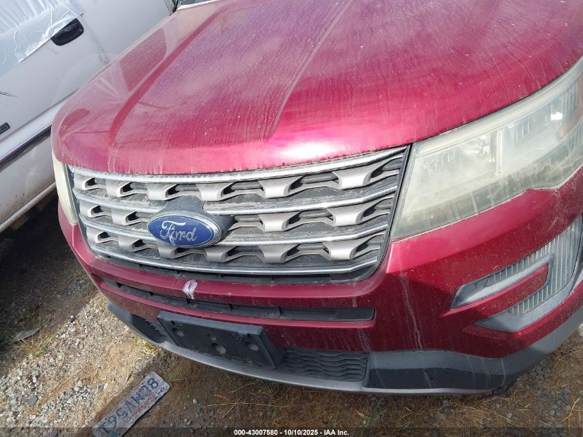 2016 Ford Explorer Xlt VIN: 1FM5K8D85GGA97885 Lot: 43007580