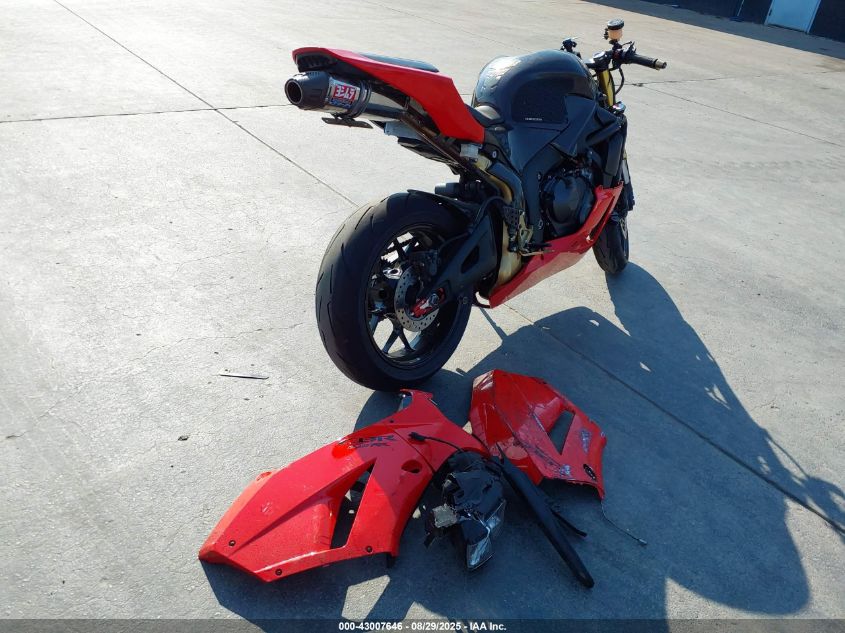 2018 Honda Cbr600 Rr VIN: JH2PC40H7JK400122 Lot: 43007646