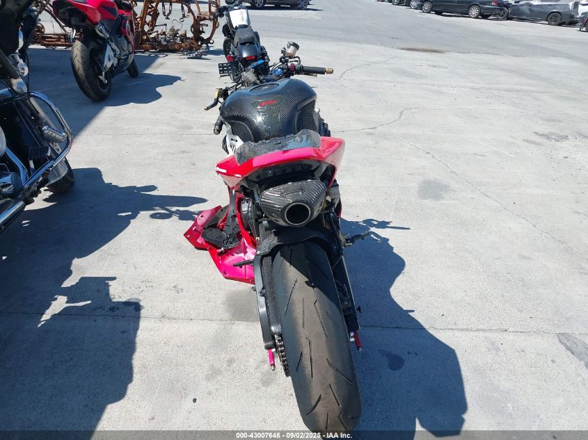 2018 Honda Cbr600 Rr VIN: JH2PC40H7JK400122 Lot: 43007646