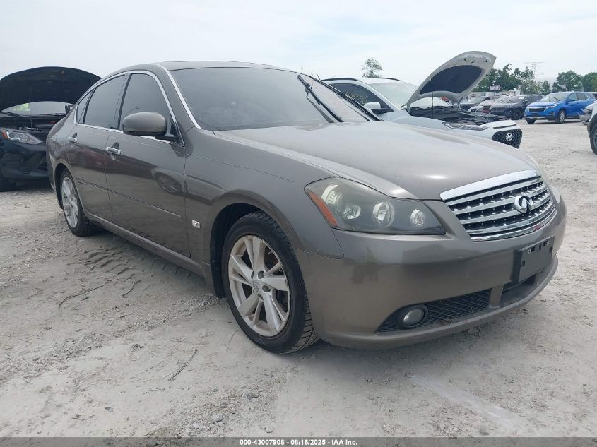 2007 Infiniti M45 Sport grey sedan gasoline JNKBY01E77M403244 photo #1