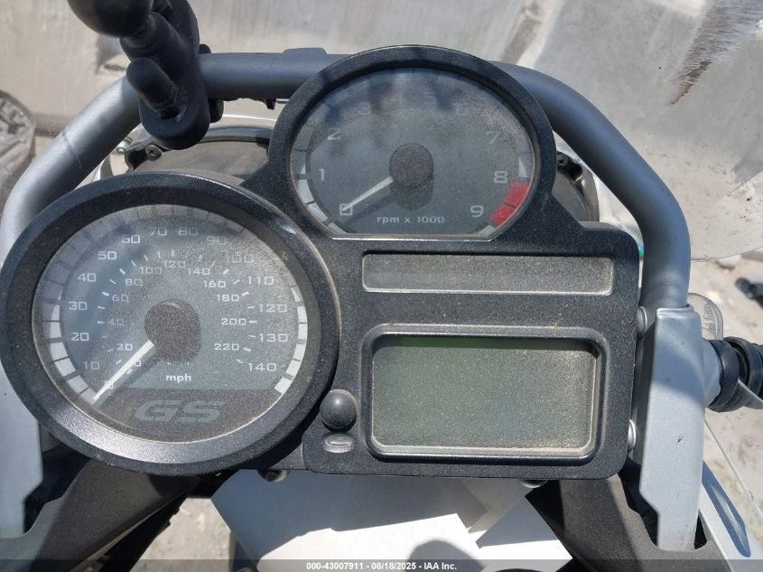 2008 BMW R1200 Gs VIN: WB10313028ZU45269 Lot: 43007911