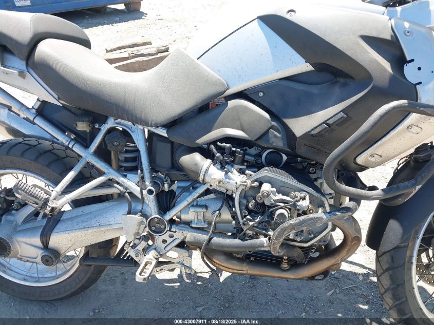 2008 BMW R1200 Gs VIN: WB10313028ZU45269 Lot: 43007911