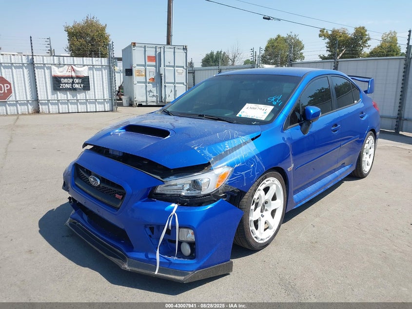 Vin: jf1va2v67g9824522, lot: 43502055, subaru wrx sti 20162