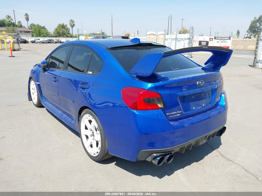Vin: jf1va2v67g9824522, lot: 43502055, subaru wrx sti 20163