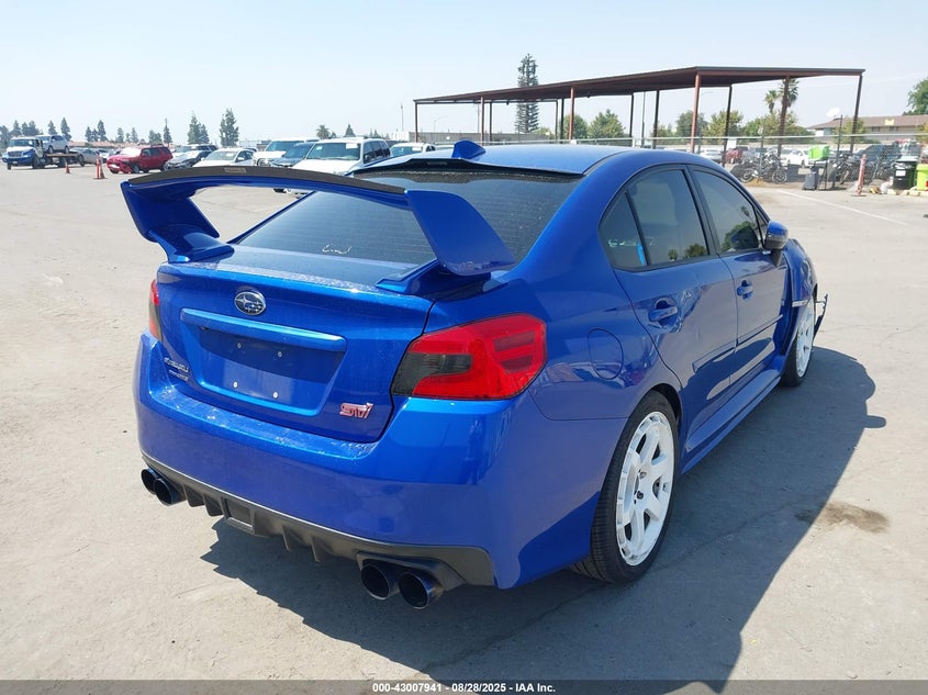 Vin: jf1va2v67g9824522, lot: 43502055, subaru wrx sti 20164