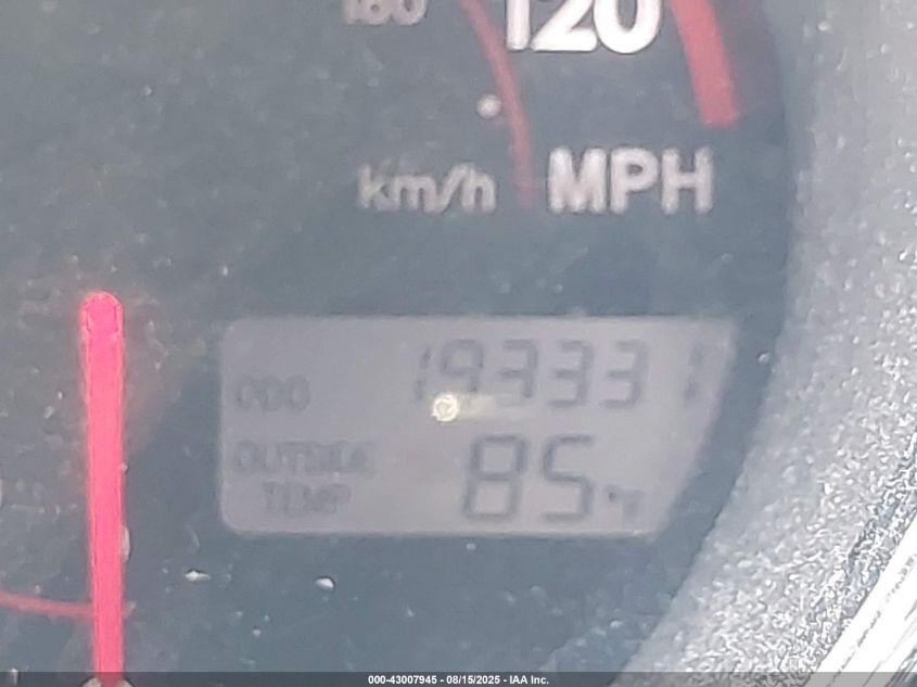 2007 Pontiac Vibe VIN: 5Y2SL65887Z405868 Lot: 43007945