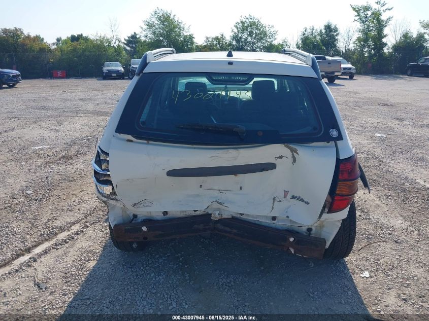 2007 Pontiac Vibe VIN: 5Y2SL65887Z405868 Lot: 43007945