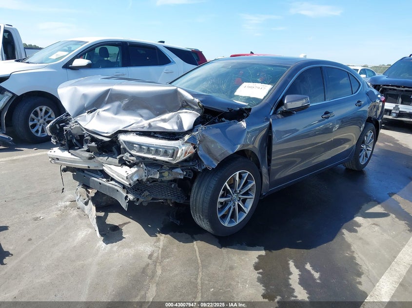 2020 Acura Tlx Standard grey sedan gasoline 19UUB1F38LA003411 photo #3