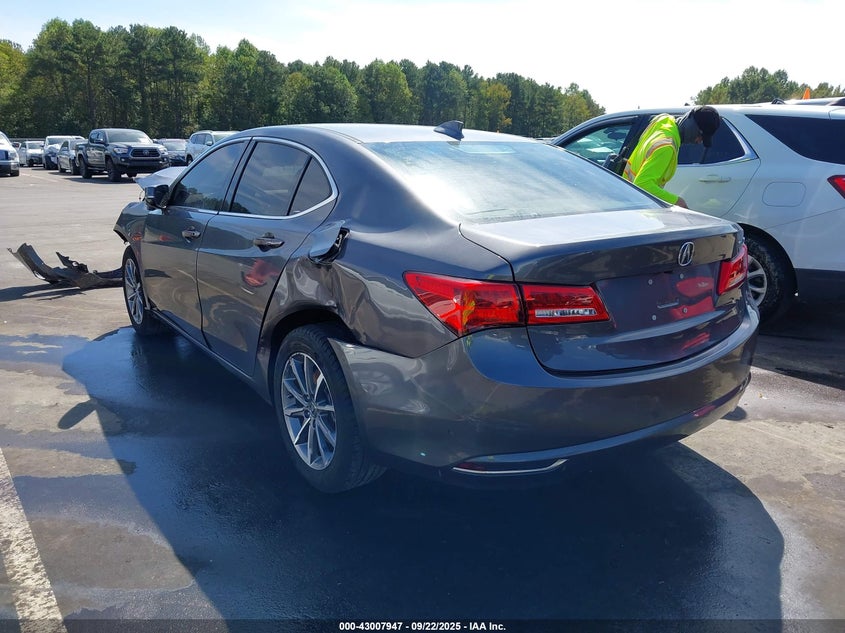 2020 Acura Tlx Standard grey sedan gasoline 19UUB1F38LA003411 photo #4